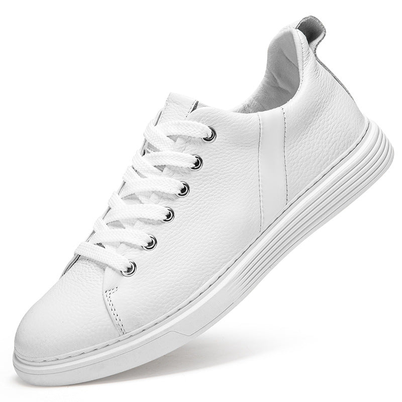 Men's Pier Layer Cowhide Board Slip-on Quality Sneakers