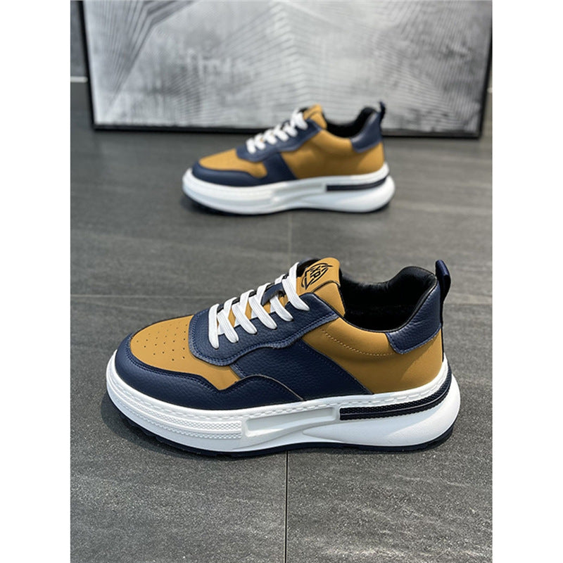 Men's Spring Lightweight Thick Sole Versatile Comfortable Men's Shoes