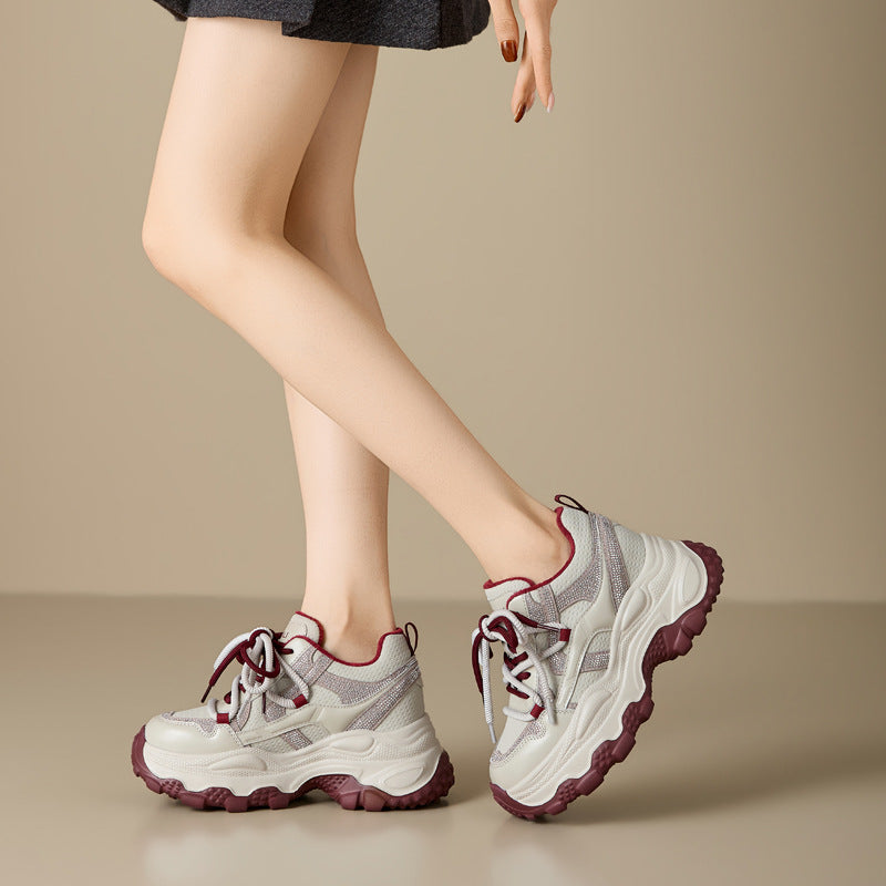 Women's Dad Lightweight Running Make Your Feet Look Women's Casual Shoes