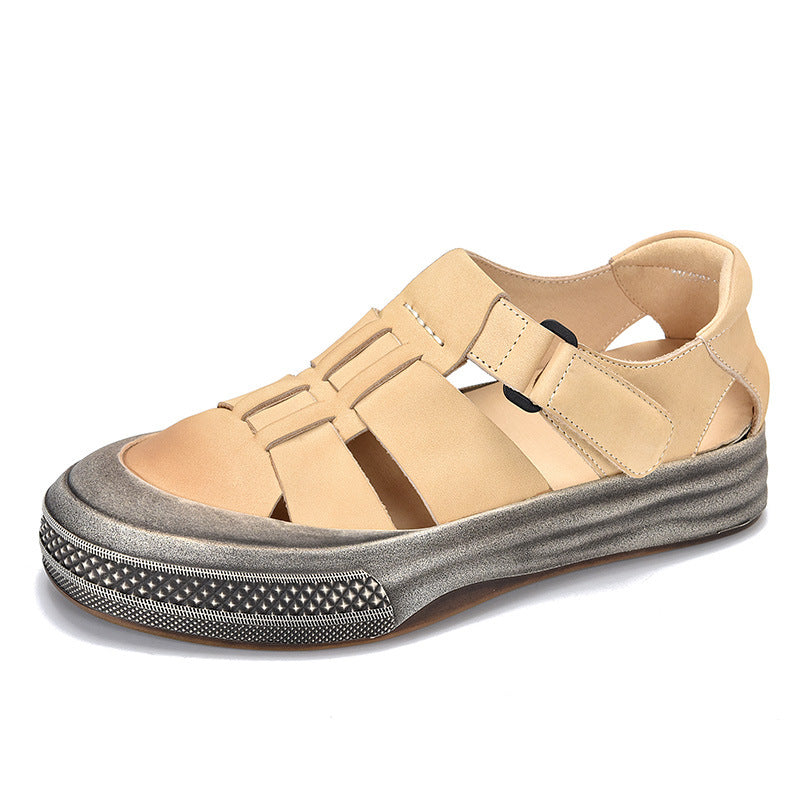 Women's Two Pairs Of Roman Hand-woven For Sandals