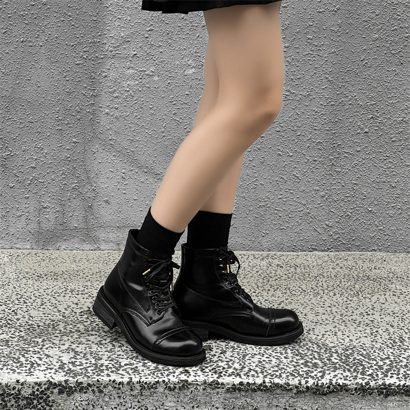 Men's Martin British Style Retro Outdoor Locomotive Boots