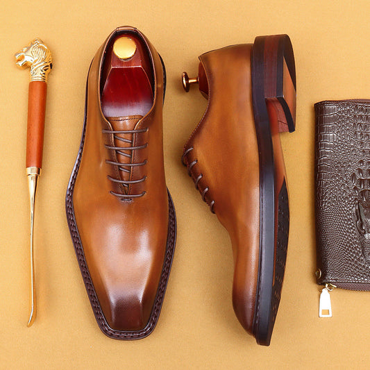 Men's The Event Genuine England Style High-grade Leather Shoes