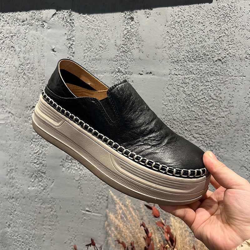 Women's Two-way Wear Slip-on Pumps Spring Platform Women's Fashion Shoes