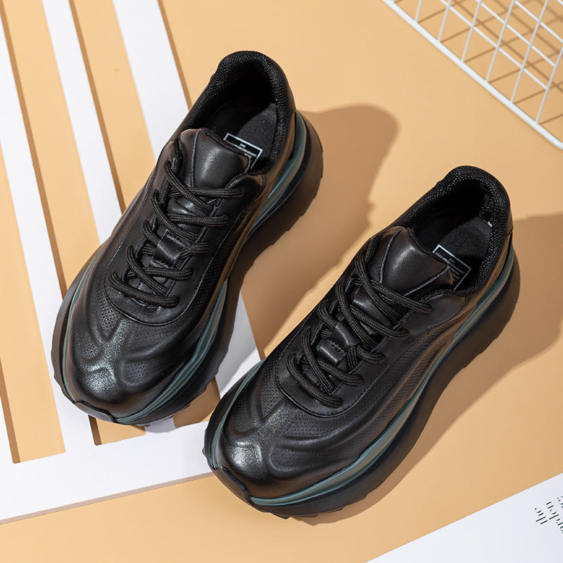 Men's Tide Thick Bottom Heightened Daddy Sports Sneakers