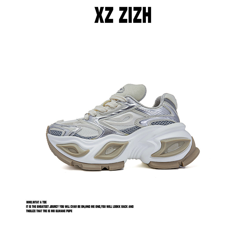 Women's & Men's Wang Su Different Pupil Series Couple Daddy Thick Sneakers