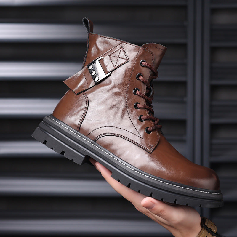 Men's Winter Martin Genuine Fleece-lined Warm Fashion Boots