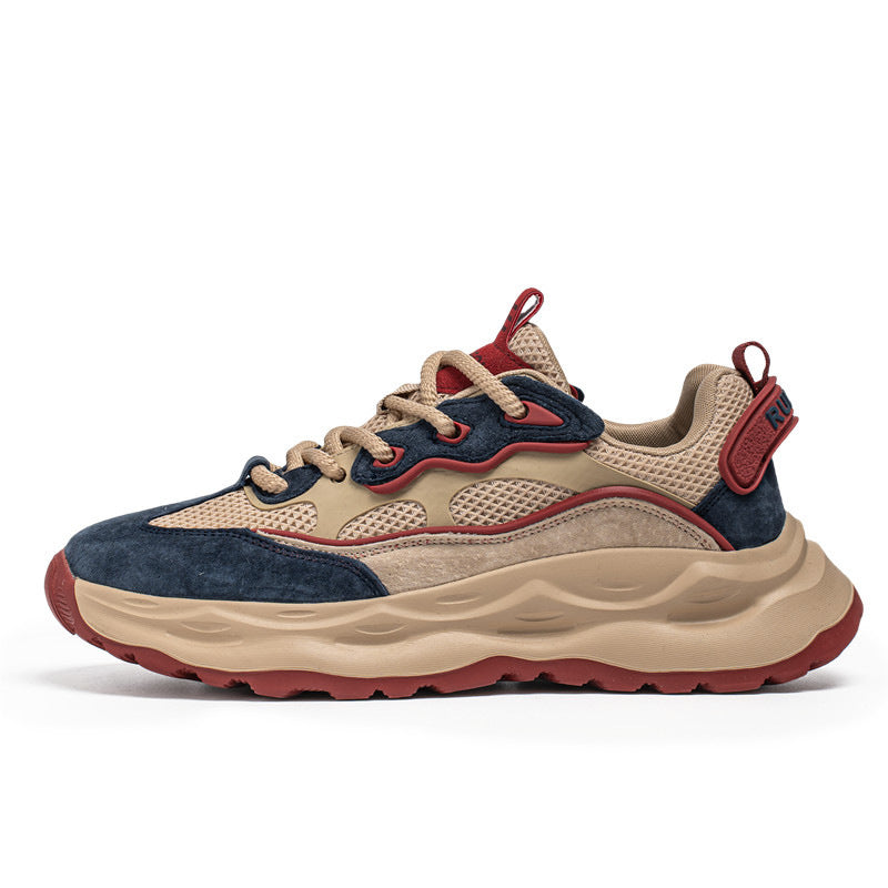 Men's Oversized Thick Warm Widened Fattened Sports Dad Wide Last Men's Shoes