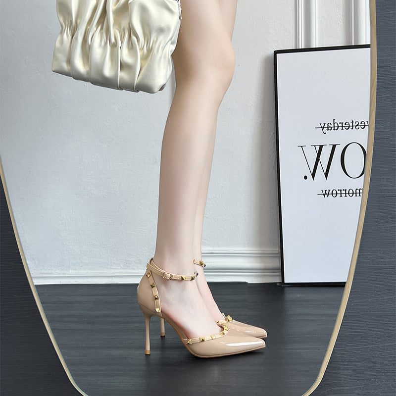 Women's Nude Beautiful High For Ding Sexy Heels