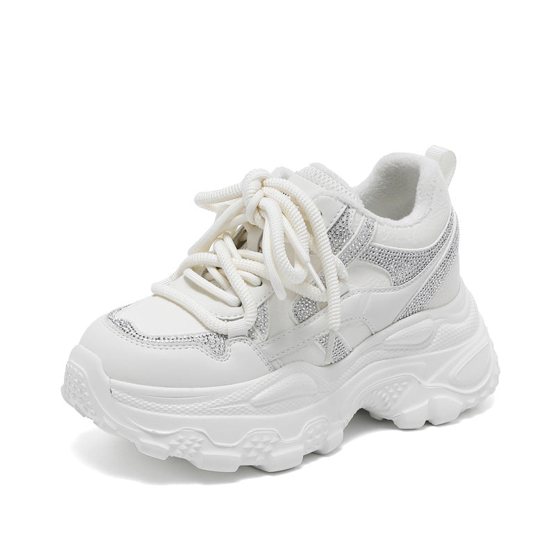 Women's Film Dad Four Small Slimming Lightweight Women's Casual Shoes