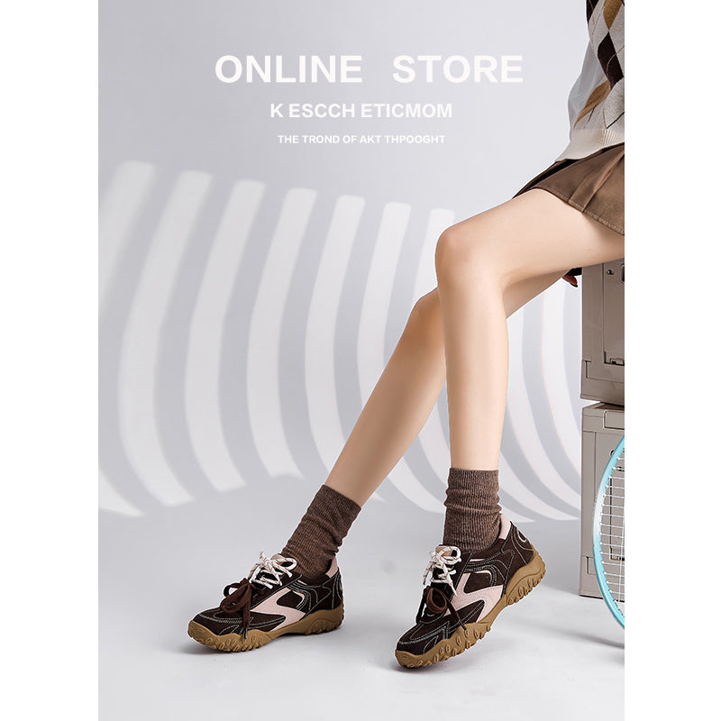 Women's German Training Genuine Platform Breathable Portable Pairs Of Shoelaces Height Women's Sports Shoes