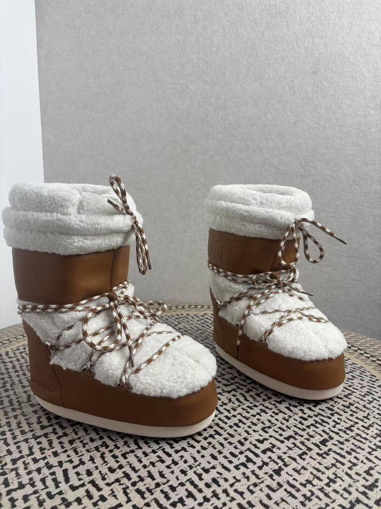 Moon Winter Long Tube Skiing Warm Women's Snow Boots