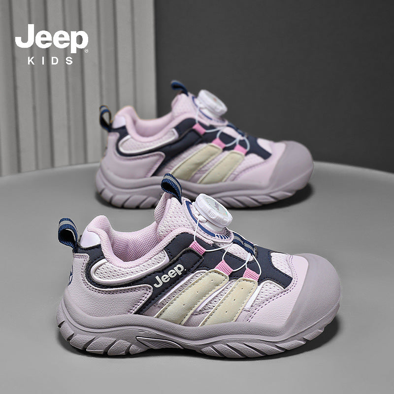 Children's Medium Large Youth Portable Outdoor Knob Casual Shoes