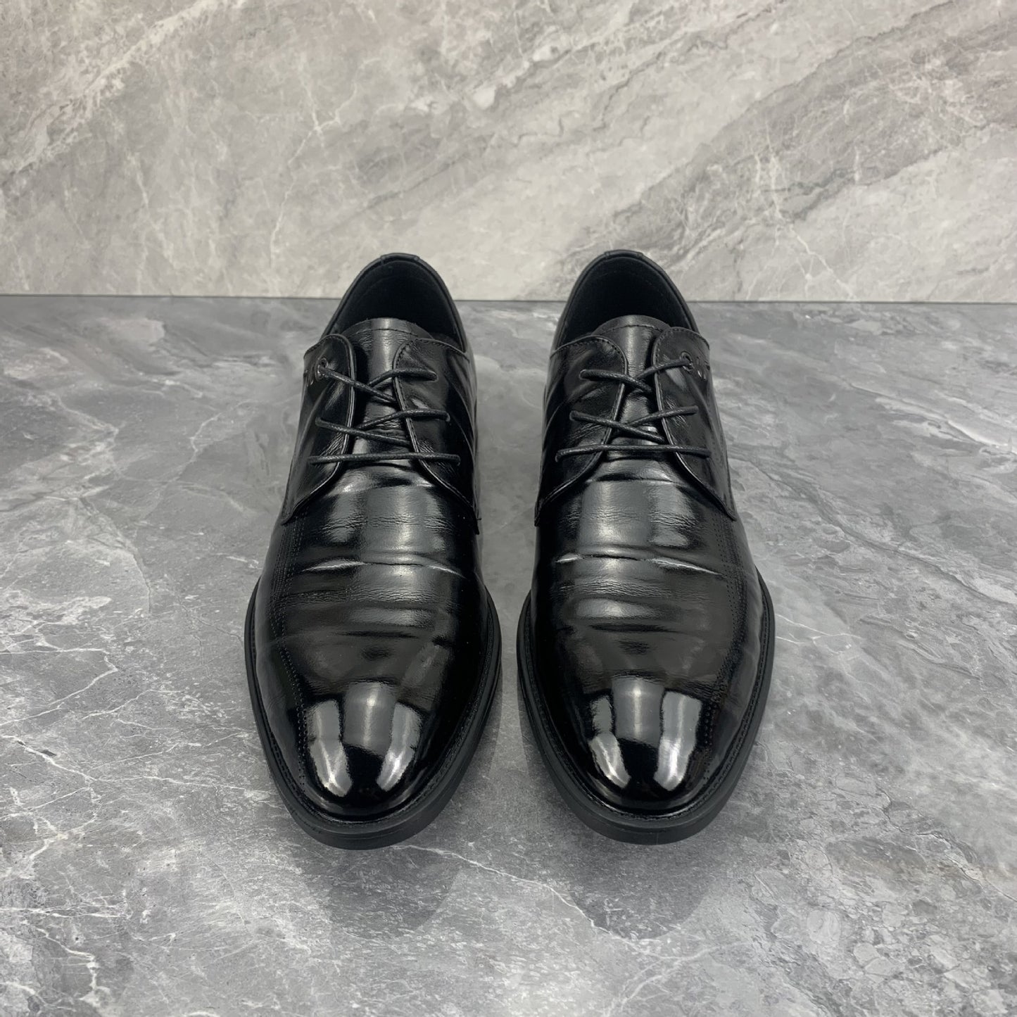 Men's First Layer Cowhide Formal Business Pumps Men's Casual Leather Shoes