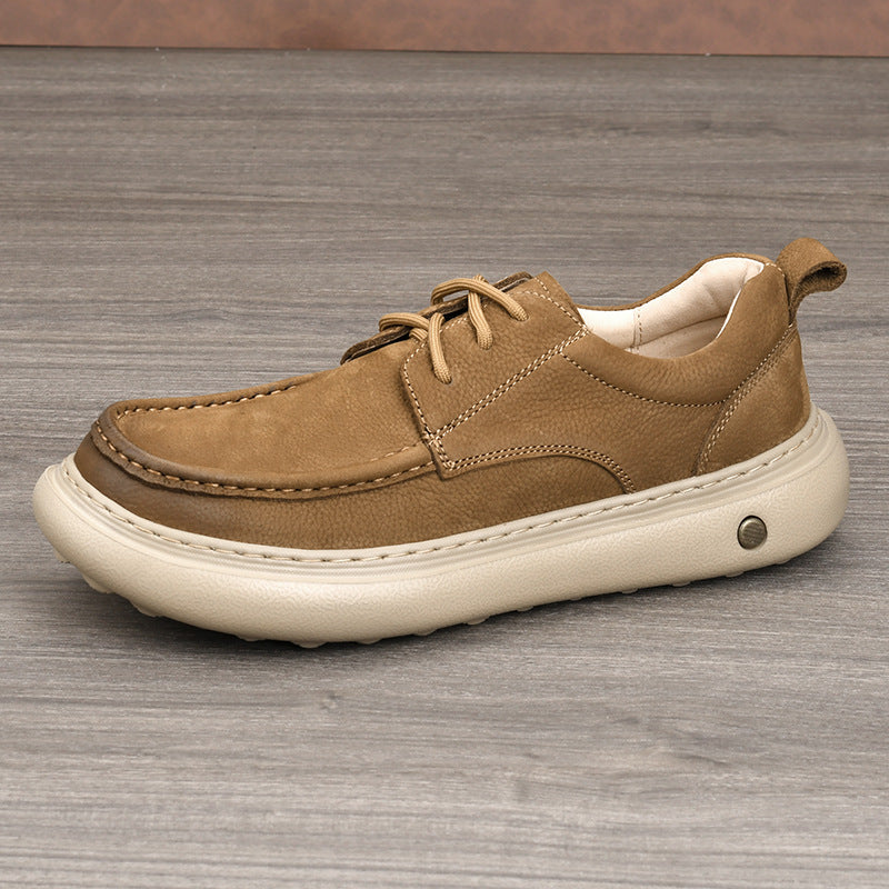 Men's Cowhide Online Lightweight Comfortable Genuine Thin Men's Shoes