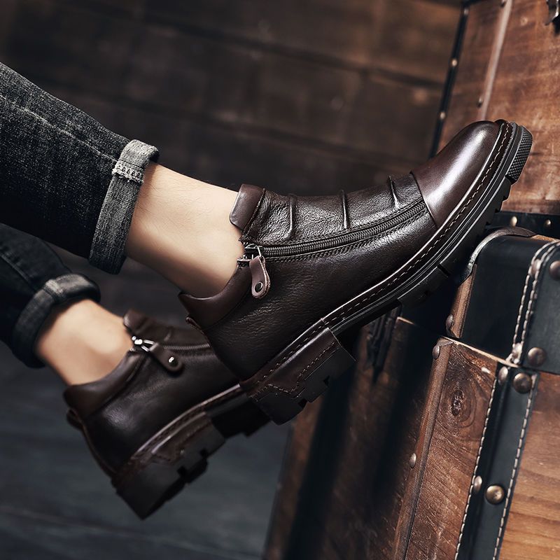 Men's Short Breathable Trendy Wild Soft Bottom Boots