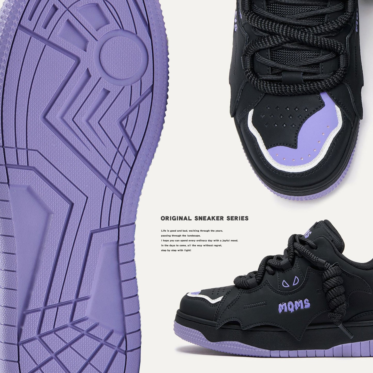 Women's & Men's Knight Designer National Fashion Batman Bread Sneakers