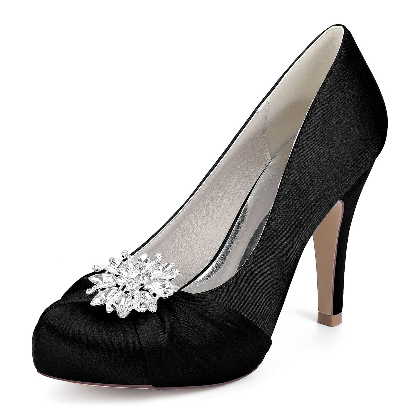 Women's High Waterproof Platform Round Head Shallow Mouth Women's Fashion Shoes