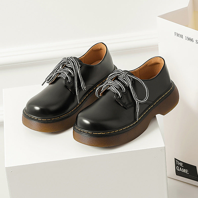 Authentic Classic Martin Vintage Mary Jane Leather Shoes