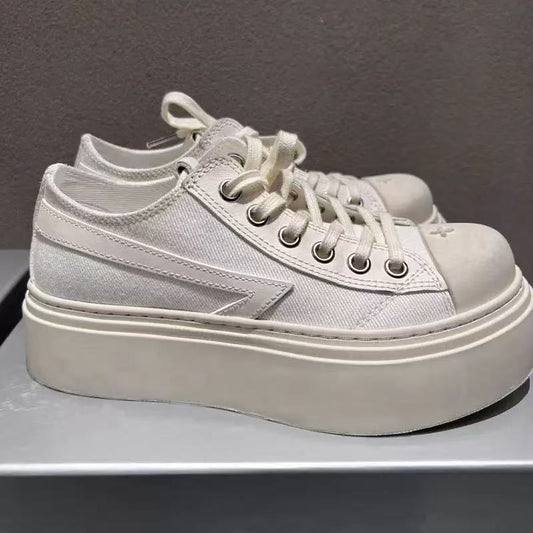 Cruciate Flower High Version Night Meteor Black White Contrast Sneakers