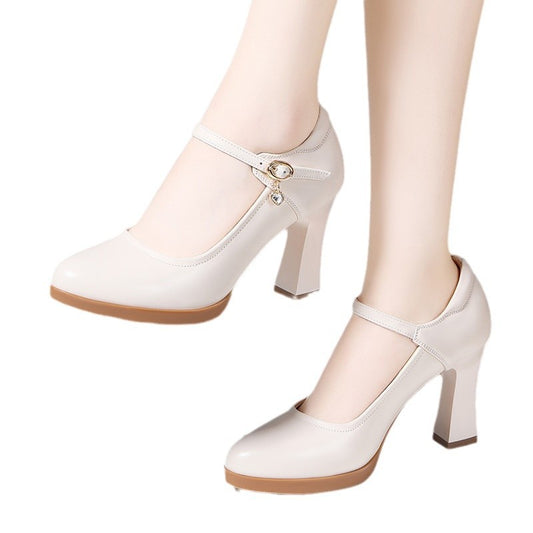 Women's Genuine Cheongsam Model Catwalk Stage Special High Heels