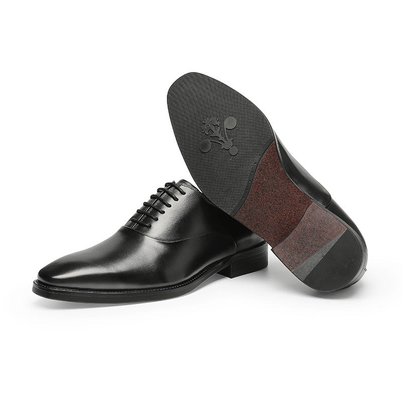 Men's Formal Wear British Style Brogue Top Leather Shoes