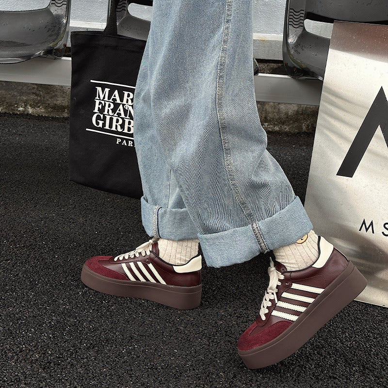 Women's Thick-soled German Training Brushed Retro Sports Casual Shoes