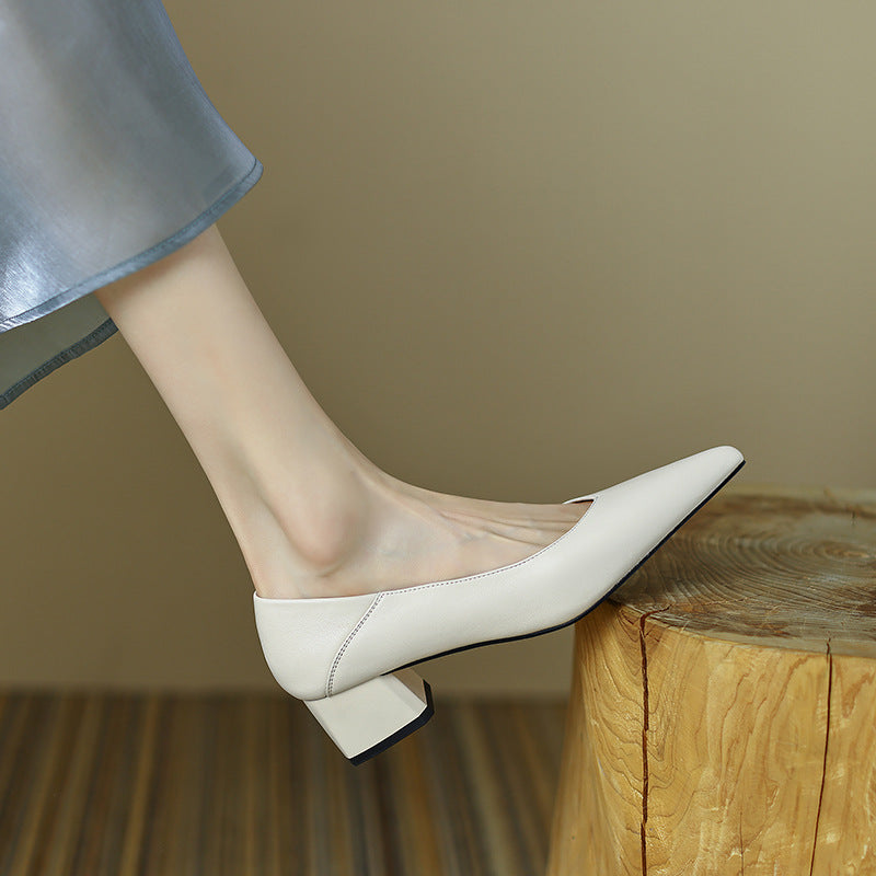 Women's French Style High Not Tired Feet Women's Shoes