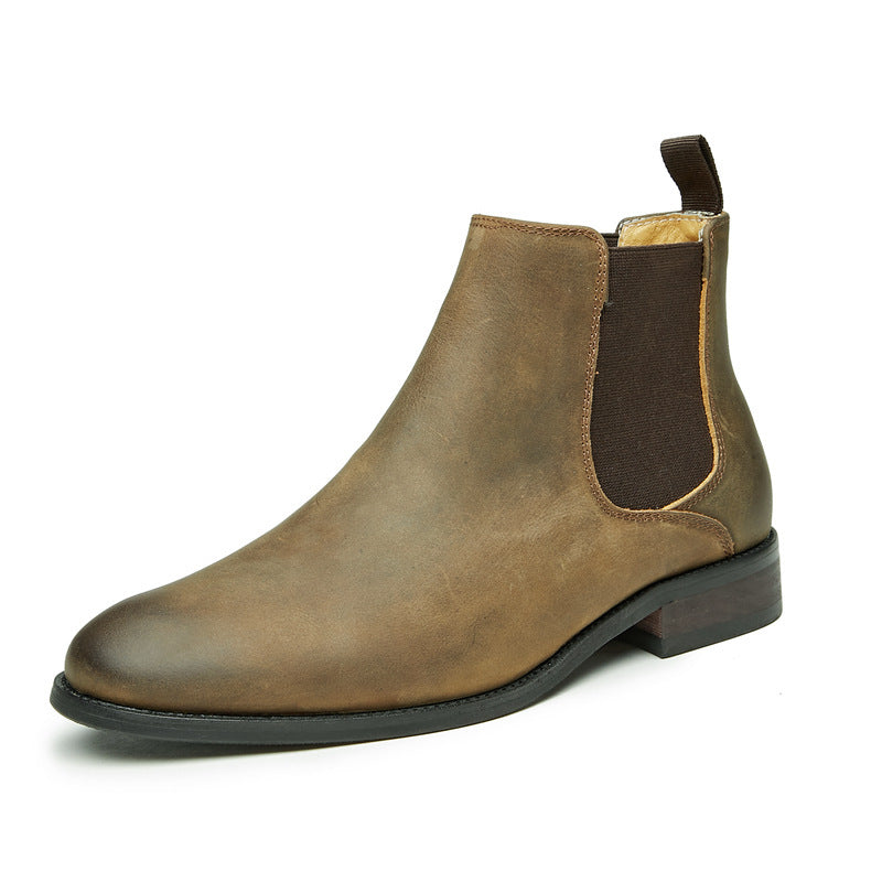 Men's Layer Cowhide Handmade Martin Genuine England Boots