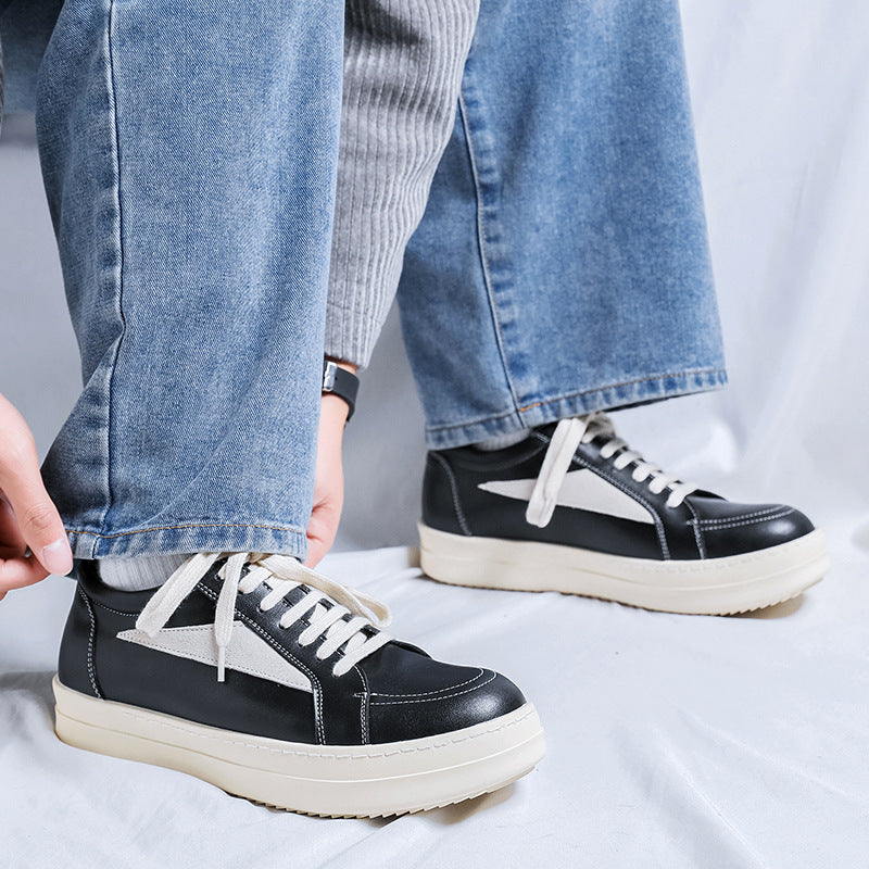 Women's & Men's Inverted Triangle Trendy Height Increasing Couple Big Head Sneakers