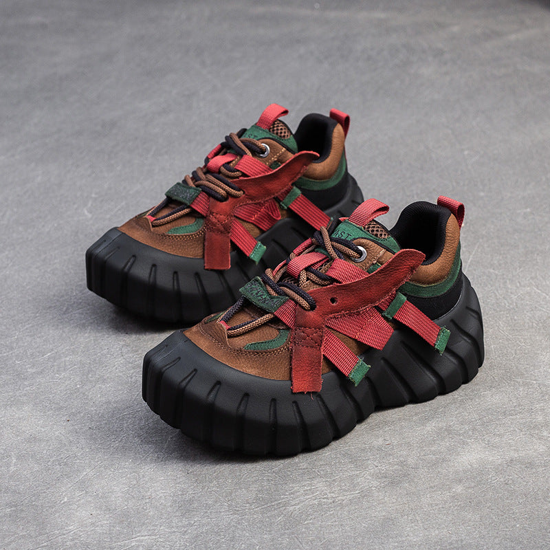 Women's Muffin Increased Fashion Clunky Trendy Fried Street Women's Casual Shoes