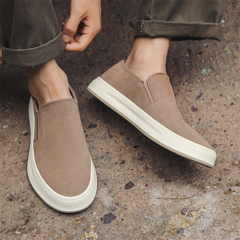 Men's Breathable Korean Style Versatile Soft Bottom Vintage Men's Shoes