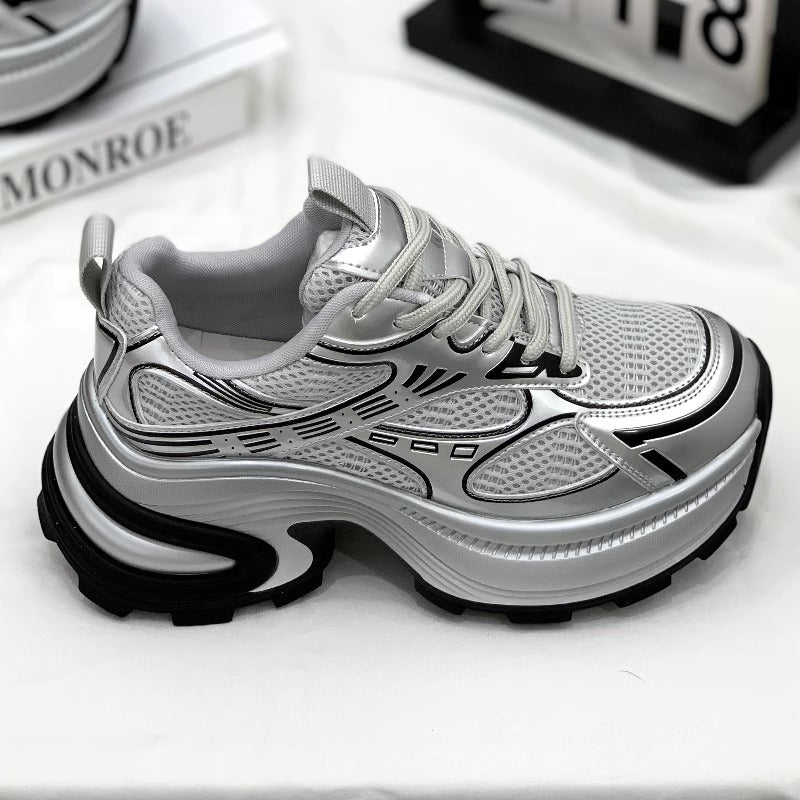 Women's Dad Thin Thick-soled Small Heightened Casual Shoes