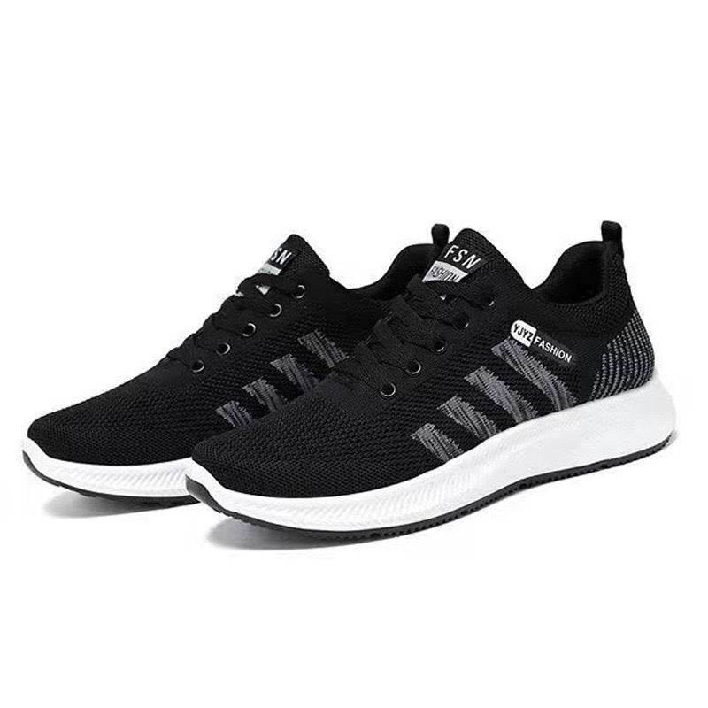 Men's Summer Breathable Trendy Board Mesh Cloth Sneakers