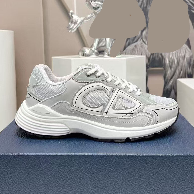 Mesh Breathable Unisex Couple Platform Stylish Men's Casual Shoes
