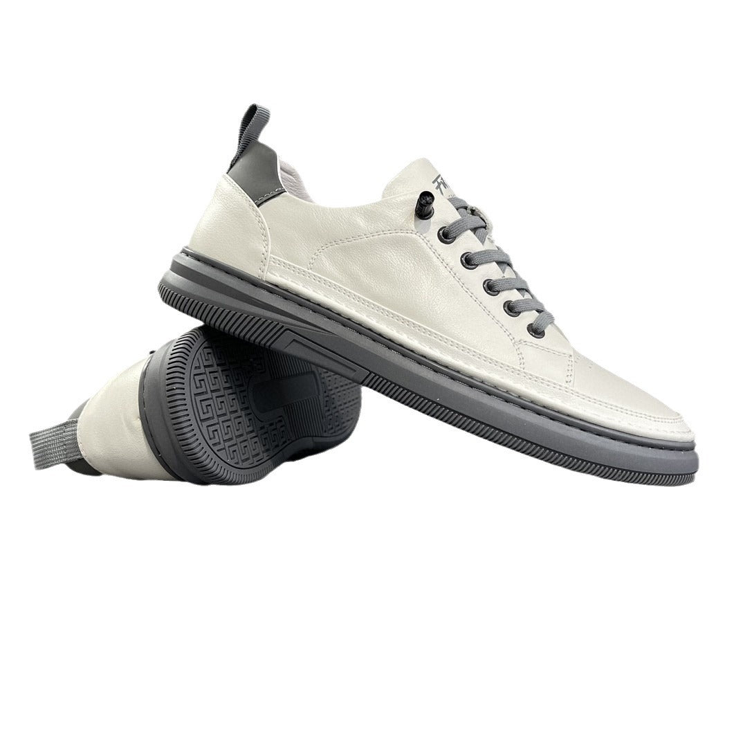 Trendy Casual Men's Genuine Flat Fashionable Men's Board Shoes