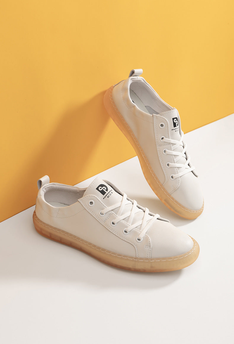 Men's Beautiful Summer Stylish Breathable White Sneakers