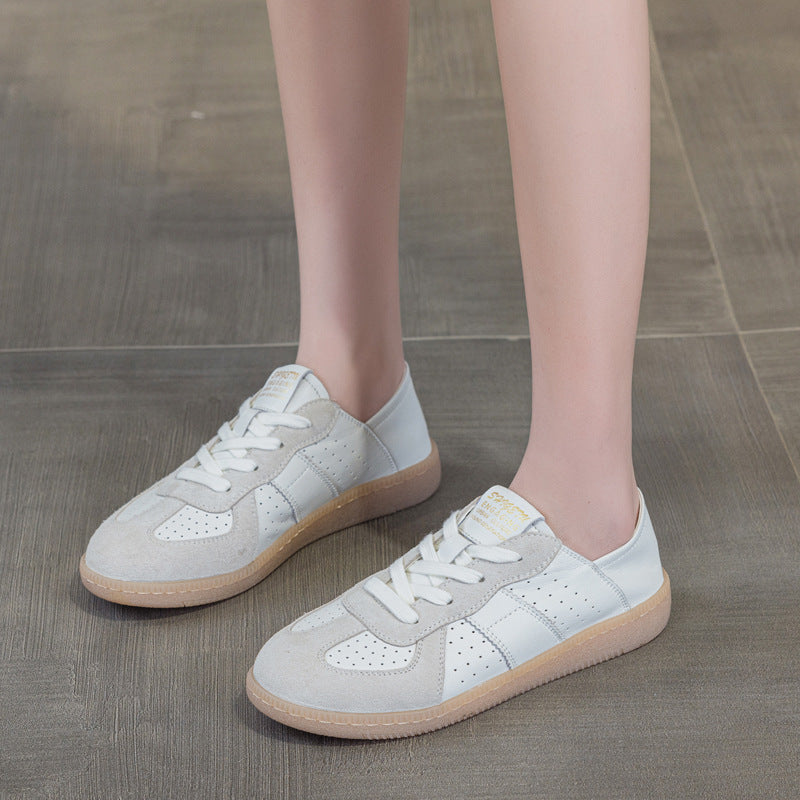 Women's Two-way White Summer Breathable Soft Bottom Tendon Comfortable Women's Casual Shoes