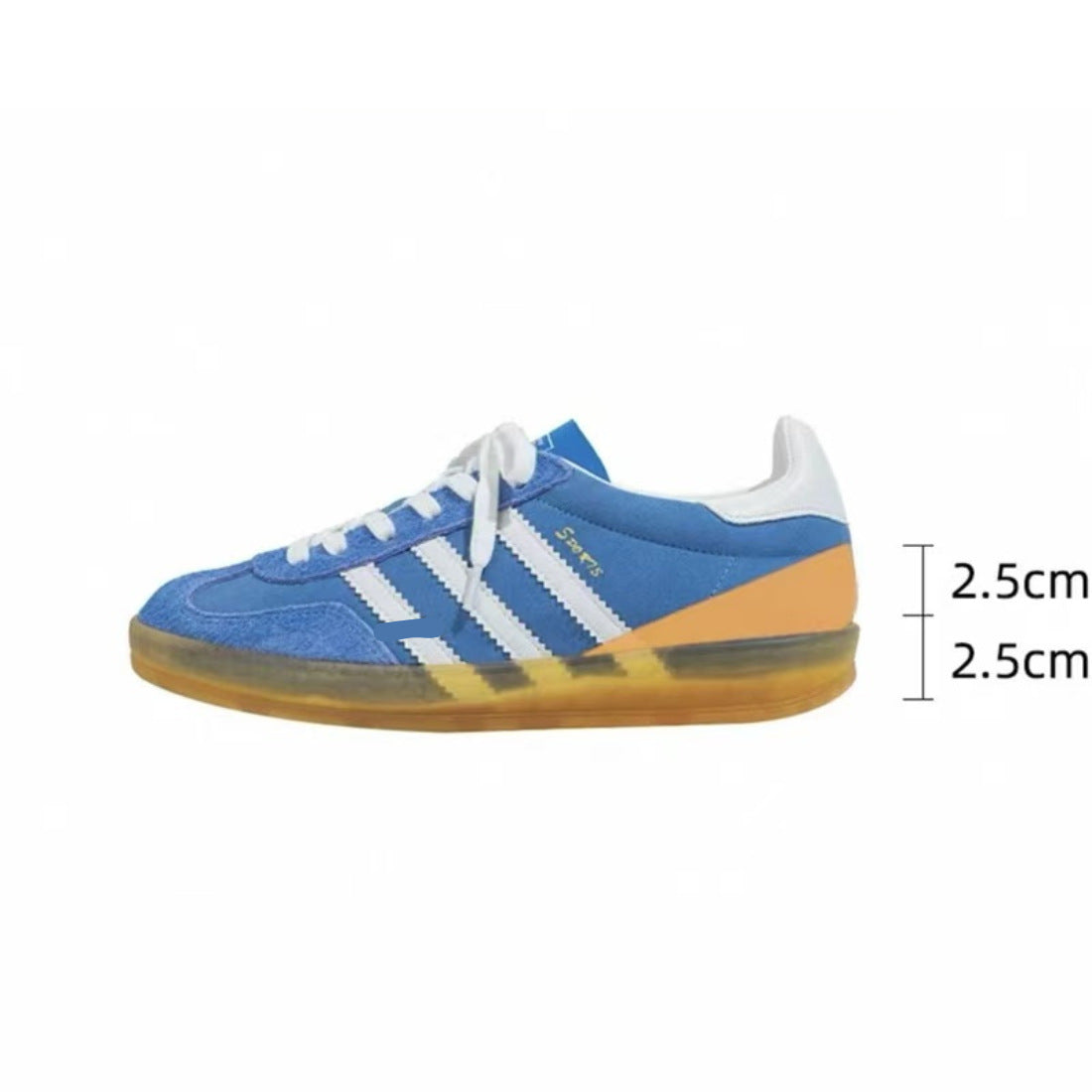 Retro Genuine German Training Blue Red Clover Versatile Casual Shoes