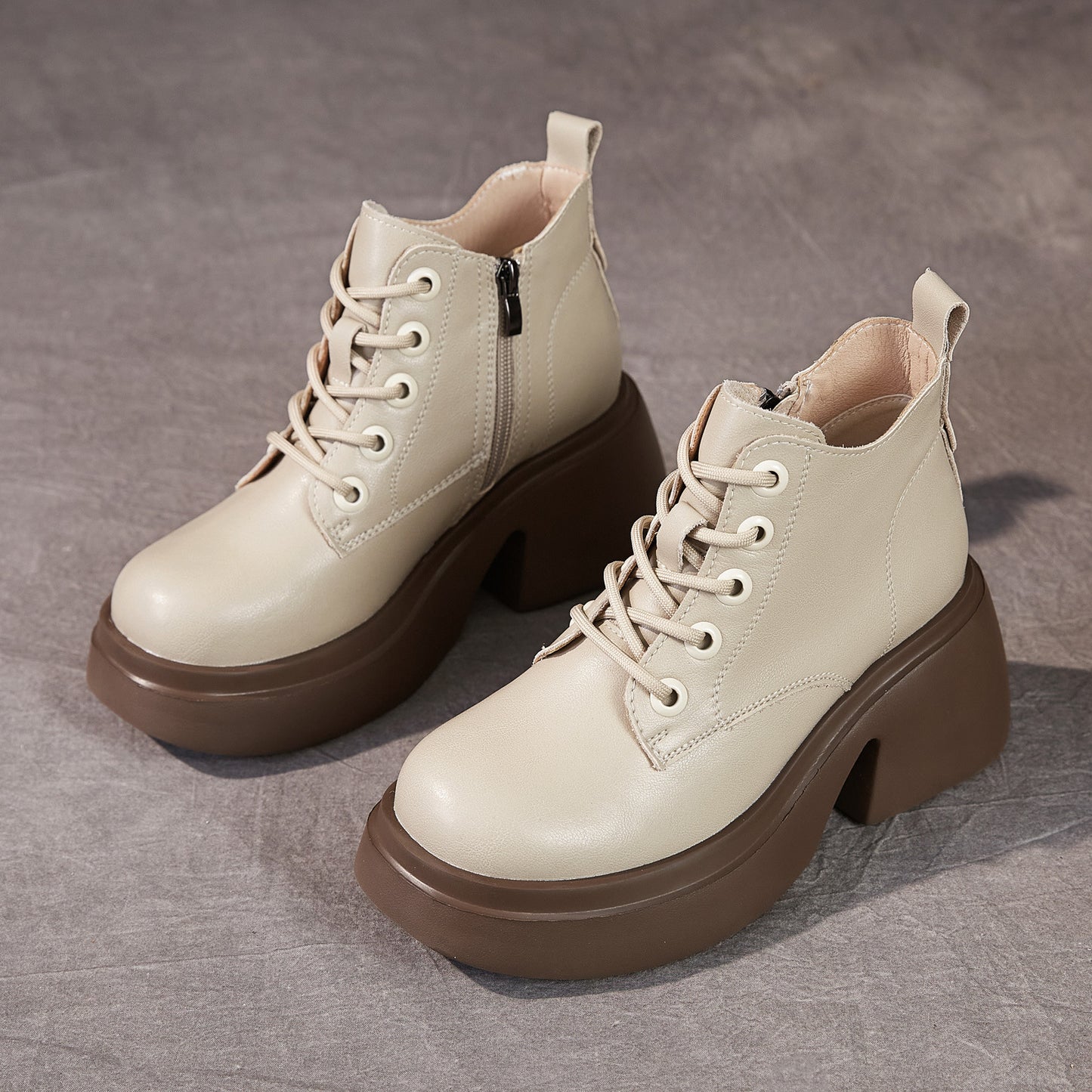 Women's Style Round Head Small Short Plus Boots