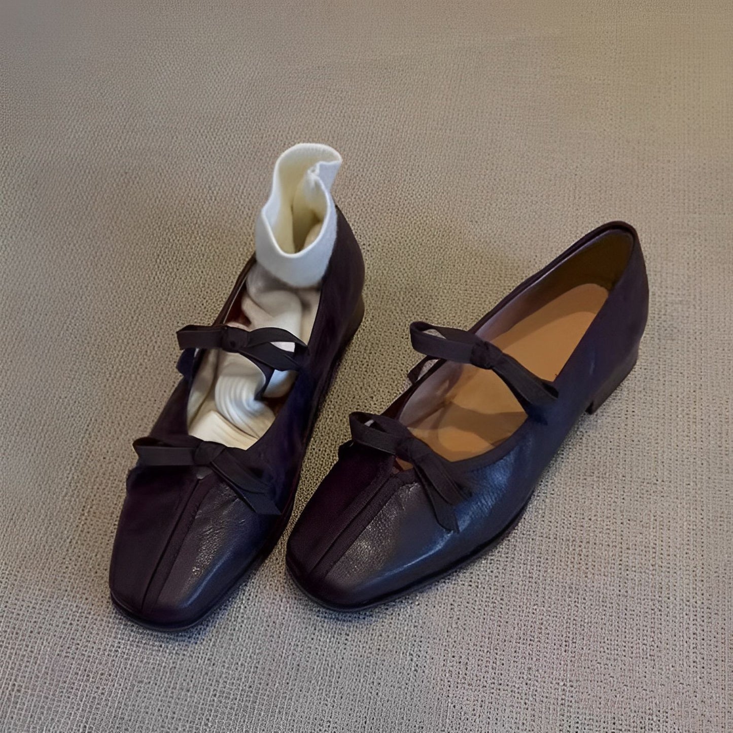 Women's Bottom With Skirt Vintage Mary Jane Women's Shoes