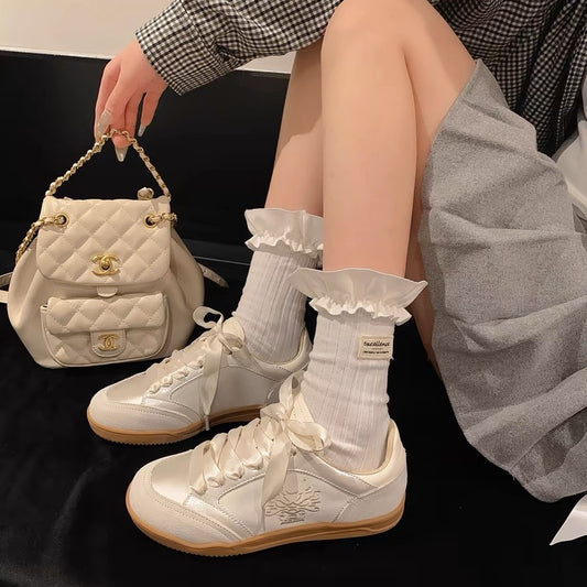 Women's Chinese Style Dragon Limited Spring Soft Sneakers