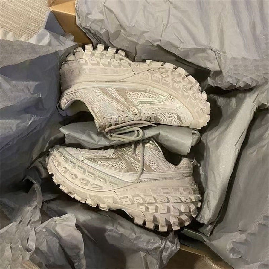 Women's & Men's Tire Dad Thick Sole Height Increasing Sneakers