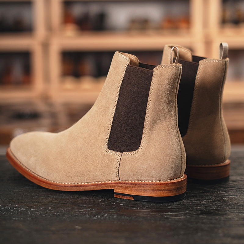 Men's Chelsea Martin British Matte Short Boots