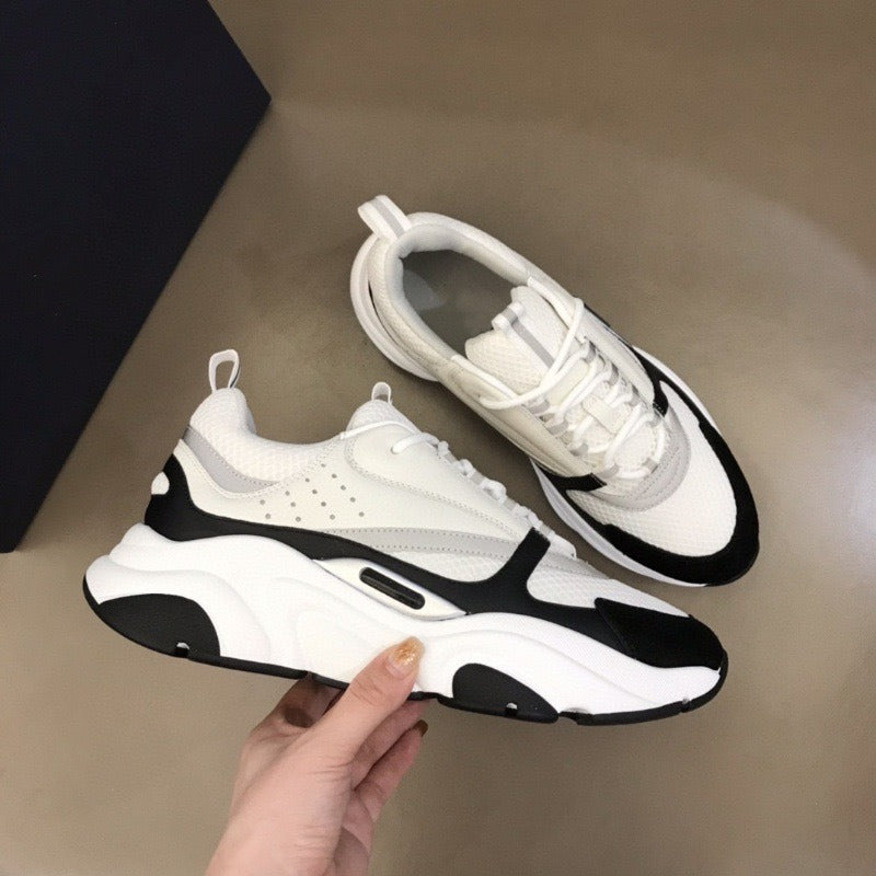 Running Thick Bottom Luminous Dad Fashionable Breathable Men's Casual Shoes