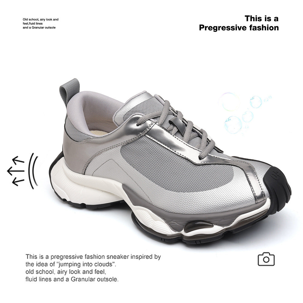 Popular Breathable Mesh Versatile Machete Dad Casual Shoes