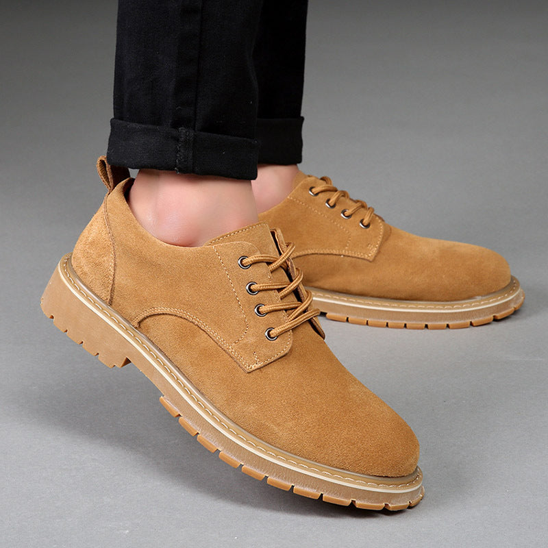 Men's Versatile Korean Trendy British Beef Tendon Men's Casual Shoes