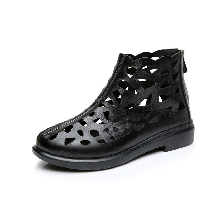 Women's Flat Small Size Plus Roman Style Heels