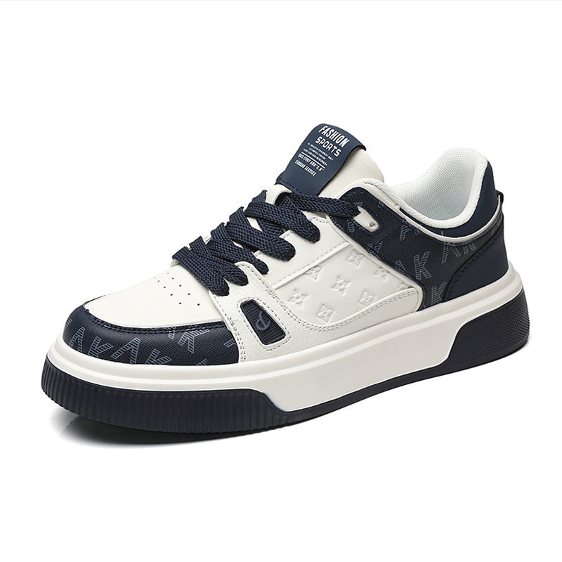 Men's Autumn Oversized White Widened Sports Men's Board Shoes