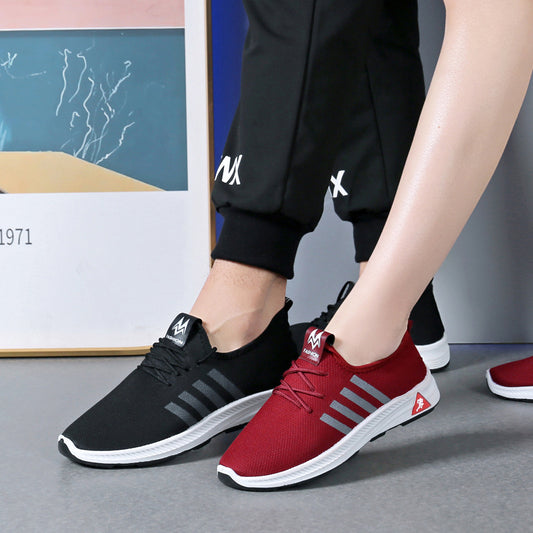 Women's Cloth Autumn Soft Bottom Comfortable Breathable Sports Slip-on Sneakers