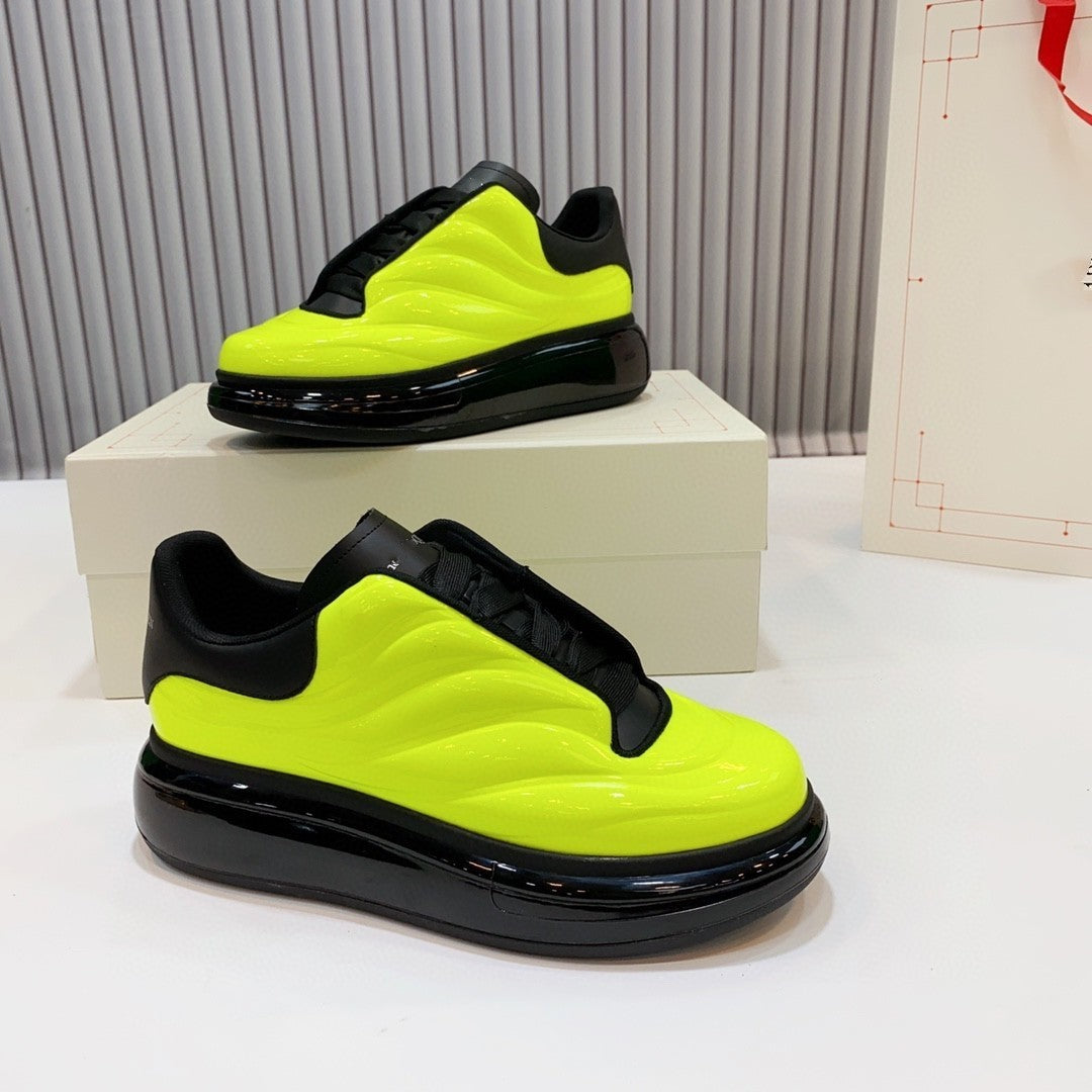 Women's & Men's British Style Air Cushion Heightened Easy Men's Sports Shoes